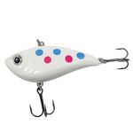 Northland Tackle Rippin' Shad Fishing Hook - Freshwater Fishing Lure for Bass, Walleye, Trout, Crappie, & Others - The Perfect Bait in Any Kit (Wonderbread, 2", 3/8 Oz)