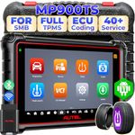 Autel Scanner MaxiCOM MK906 Pro: 2023 Android 10 Upgrade of MS906 PRO, Advanced ECU Coding 36+ Services, 3000+ Bi-Directional, Auto Scan 2.0 Upgrade of MK908S MS906BT MK906BT Work with MV105S/BT506