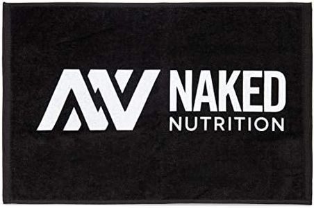 Naked Nutrition Gym Towel - Black