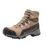 La Sportiva Womens Nucleo High II GTX Hiking Boots, Cedar/Sand Dune, 5.5 Wide