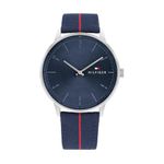 Tommy Hilfiger Analogue Quartz Watch for Men with Navy Blue Nylon Strap - 1791844