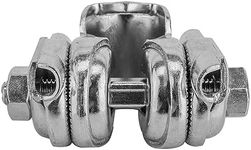 Sunlite Single Rail Saddle Clamp, Silver