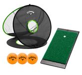 Callaway IZZO Golf Short Game Golf Chipping Net & Practice Mat Set