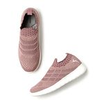 Marc Loire Women’s Lightweight Athleisure Slip-on Sneakers, Casual Athletics Sports Shoes for Walking (Nude, Numeric_4)