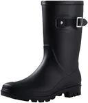 Evshine Women's Mid Calf Rain Boots