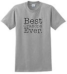 Best Grandpa Ever T-Shirt Large Spo