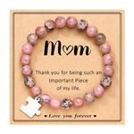 PINKDODO Mothers Day Gifts from Daughter Mom Gifts Birthday Christmas Gifts for Mom Mothers Day Gift Ideas Puzzle Bracelet