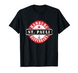 Hamburg St. Pauli Reeperbahn Red light Party Present Outfit T-Shirt