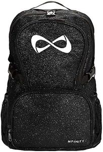 Nfinity Sparkle Backpack, Black/White Logo