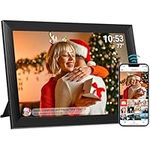 FRAMEO WiFi Digital Photo Frame, Built in 32GB Memory 10.1 Inch Digital Picture Frame, 1280x800 IPS LCD Touch Screen, Auto-Rotat Share Moments Instantly via Frameo App from Anywhere, New Model Black