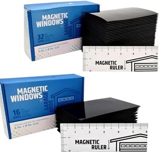 32pcs + 16pcs Magnetic Garage Door Windows | Bundle