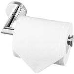 HITSLAM Chrome Toilet Paper Holder Wall Mount SUS 304 Stainless Steel Silver Toilet Roll Holder Waterproof Rotateproof Toilet Tissue Holder for Bathroom