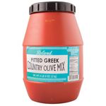 Roland Olives, Pitted Greek Country Mix, 70 Ounce