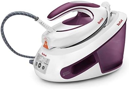Tefal SV8054 Express Anti-Kalk Dampfbügelstation | 2800W | 6,5-Bar | Anti-Kalk-Kollektor | Optimale Dampf-/Temperaturkombination für alle Stoffarten | Automatische Abschaltung | 1.8 L | 35x21x24cm