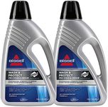 2 x Bissell Wash & Protect Pro Carpet Cleaner - 1.5 Litre 1.5L Concentrated Formula for Carpet Cleaning Machines - Contains Scotch guard.