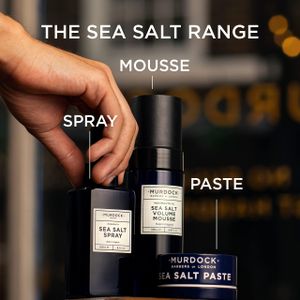 Murdock London Sea Salt Mousse 150ml – Volumizing Hair Styling