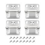 𝟮𝟬𝟮𝟯 𝙐𝙥𝙜𝙧𝙖𝙙𝙚𝙙 Replacement Coleman Cooler Hinges for Coleman ice Chest Coolers 5235 6262 6270 Stainless Steel Hinge with 16 Screws 2" x 2.125" - 4 Pack