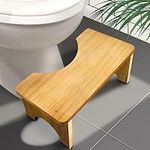 AZEN Toilet Stool Squat Adult, Wood