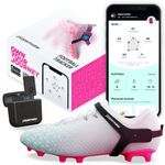 Playermaker 2.0 Smart Football Tracker for Cleats, 25+ Technical & Physical Football Training Metrics, 12 Month Access to Playermaker Technology App, Next-Level Precision Beyond GPS Trackers, Large