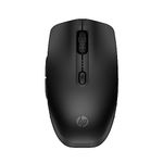 HP 420 Programmable Bluetooth Mouse - Bluetooth with Swift Pair to 3 Multi-Devices, 2-Year Battery, 4K DPI, Quiet clicks, Compatible with Windows/Mac/Chromebook, Laptop, Notebook Black (7M1D3AA#ABA)