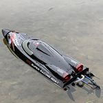 Ssccgym Remote Control Speed RC Brushless Boat WLtoys WL916 2.4G 55km/h Under Motor RC Submarine with LED ights for Hobbies Adults Boys Favor