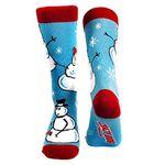 Snowman Holiday Adult Humor Funny Novelty Men's Christmas Socks