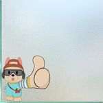 Coavas Window Privacy Film Frosted 