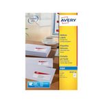 Avery Printable, Customisable Labels Mailing Labels, Inkjet Printers, 21 Labels per A4 Sheet, 210 Labels, Quickdry (J8160), White