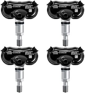 TPAIERR 4Pcs TPMS Sensor, 315Mhz OE 4260708010 426070C050 426070C060 426070C080 Tire Pressure Monitoring System Compatible with Toyota Sequoia 2008-2017, for Sienna 2007-2020, for Tundra Set of 4