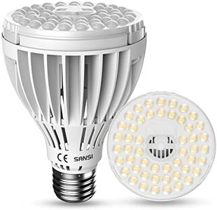 SANSI 24W LED Grow Bulb for Indoor Plants, Full Spectrum E27 Plant Growing Light Bulb 300W Equivalent for Seedlings Plants Flowers Fruits (PPF: 40μmol/s, 60° Beam Angle, Veg Coverage: 2x3 Sq Ft)