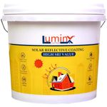 LuminX : Solar Reflective roof Coating |Summer Cool roof | Heat Resistance Paint | High SRI (20), White