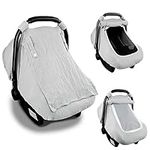 Muslin Car Seat Covers for Babies, 