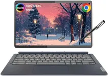 Lenovo Chromebook Duet 5 2-in-1 Tablet Laptop w/Detachable Keyboard (13.3" FHD OLED Touchscreen, 8-Core Qualcomm CPU, 4GB RAM, 128GB eMMC) IST Stylus, Wi-Fi, 8MP Webcam, Chrome OS, Abyss Blue
