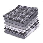 Pagnanno – Hotel Quality Kitchen Tea Towels & Waffle Weave tea towel – Professional Cotton 45 x 70 cm | Absorbent - Fast Drying Dish Towels, Kitchen and Bar Towels (Pack of 6 (45x70cm), Unique Design)