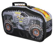 Monster Jam Max-D Truck Shaped Insulated Big Large Work Lunch Box Bag