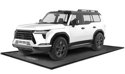 Loninak Garage Floor Mat, 8'6"x20' Garage Containment Mat for Winter Garage Floor Protection Mat for All Seasons Garage Water Barrier Snow Melting Mat Middle Size Car