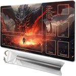 TCGMAT MTG Playmat - Non-Slip Backing Printing, Ideal for Card Game Enthusiasts TCG Playmat,Purify Land (Dragon Roar-Deck)