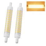 BAOMING R7S Bulb 118mm LED Dimmable 230V 900lm 2700K Warm White 75W Equivalent Energy Saving Liner Bulbs 10W LED Floodlight J118 Security Light Bulb, 2 Pack