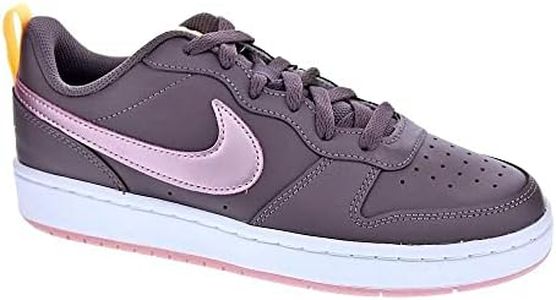 Nike Court Borough Low 2 (GS), Kids Basketball Shoes, Purple Roses, 40 EU