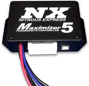 Nitrous Express 16008 Maximizer 5 Progressive Controller Incl. Internal Drivers for Stage One and Stage Two Operates Up to 4 Separate Stages of Nitrous Maximizer 5 Progressive Controller