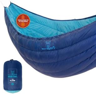Wise Owl Outfitters Hammock Underquilt – Insulated Camping Quilt for Warm Sleeping – Fits Under Hammocks – Ultralight, Water-Resistant & Packable