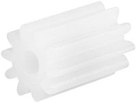 sourcingmap 50pcs Plastic Gears Whi