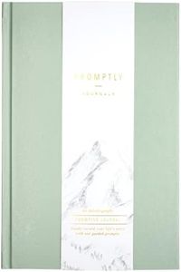 Promptly Journals, An Autobiography Journal (Aloe) - Prompted Autobiography Journal, A Guided Journal to Tell Your Story, Beautifully Bound in Aloe-colored Leatherette