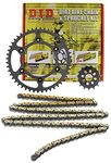 D.I.D MXS-008OEM 520VX2 Gold Chain and 14 Teeth/47 Teeth Sprocket Kit