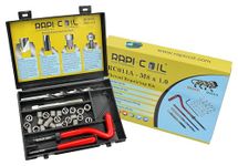 RAPI-COIL Metric Thread Repair Kit Stainless Steel Helicoil Insert 304 High-Speed Steel M2 (M8 x 1.0)