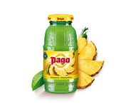 Pago – Pineapple - 100% Natural Fruit Juice Drink, Vegan Friendly and Gluten Free, 200ml (Pack of 12 Bottles)