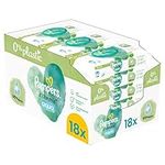 Pampers Baby Wipes Multipack, Harmonie Aqua, 864 Wet Wipes (48 x 18), Pure Skin Protection For Delicate Skin With 99% Water, Plastic Free