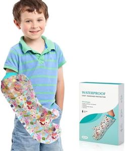 FIPELL 2024 Newest Waterproof Arm Cast Cover for Shower Kids - Reusable Cast Cover, Cast Bag, Cast Sleeve - Watertight Protection for Broken Hands, Fingers, Wrists, Arms