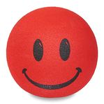 Tenna Tops - Red Smiley Happy Face Antenna Topper / Antenna Ball / Mirror Dangler