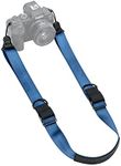 PROfezzion Deluxe DSLR Camera Neck Shoulder Strap w/Quick Release Buckle for Canon EOS 90D 80D 77D 5D Mark II III IV 6D 7D Mark II Nikon D3500 D5600 D7500 D7200 D750 D780 D850 D810 D800 P1000 & More